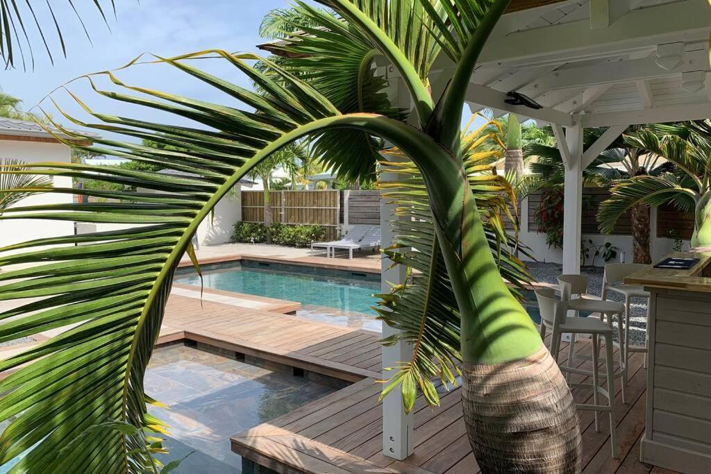 Villa Manzana : Neuve 4Ch 4Sdb 2 Piscines - Luxe Saint-Francois  Exterior photo